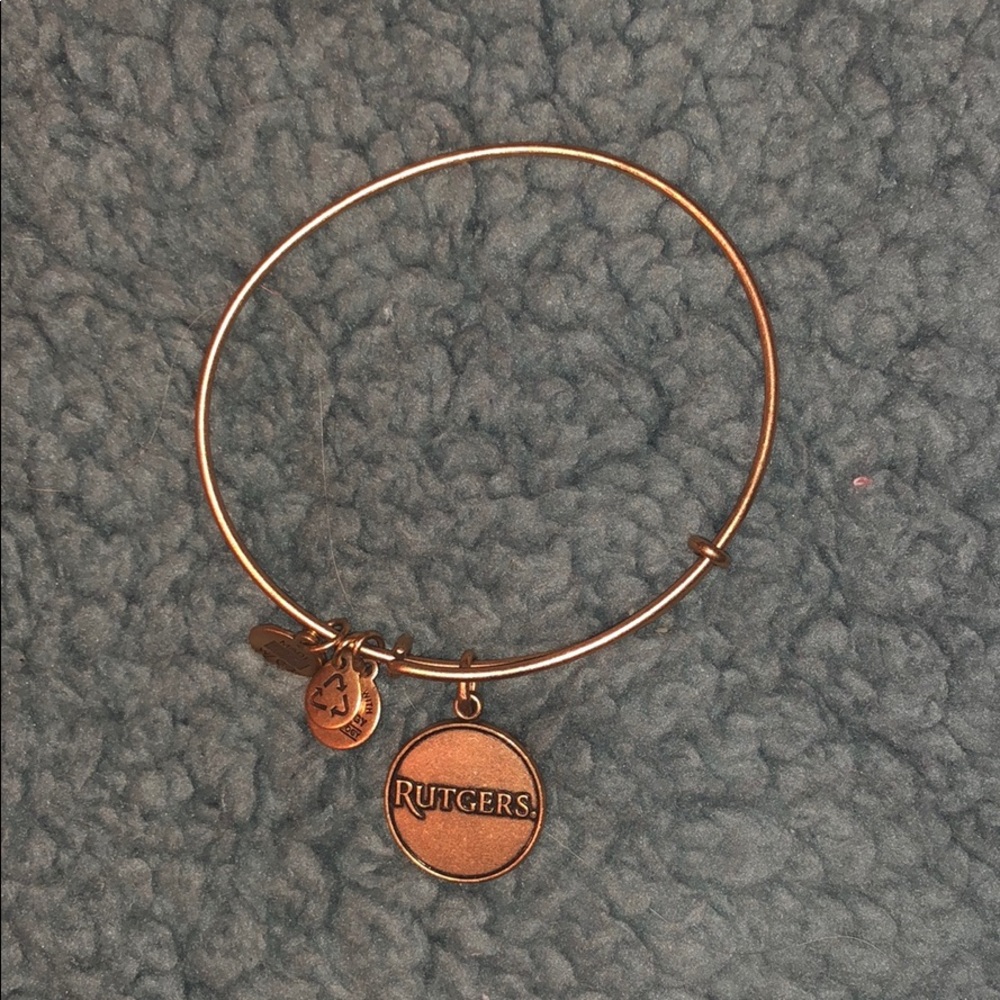 Gold Alex and Ani- Rutgers